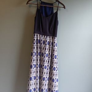 Banana Republic Patterned Maxi Dress